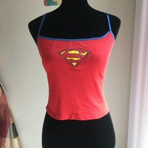 Supergirl & Superman Pajama Tank Tops Set of 2